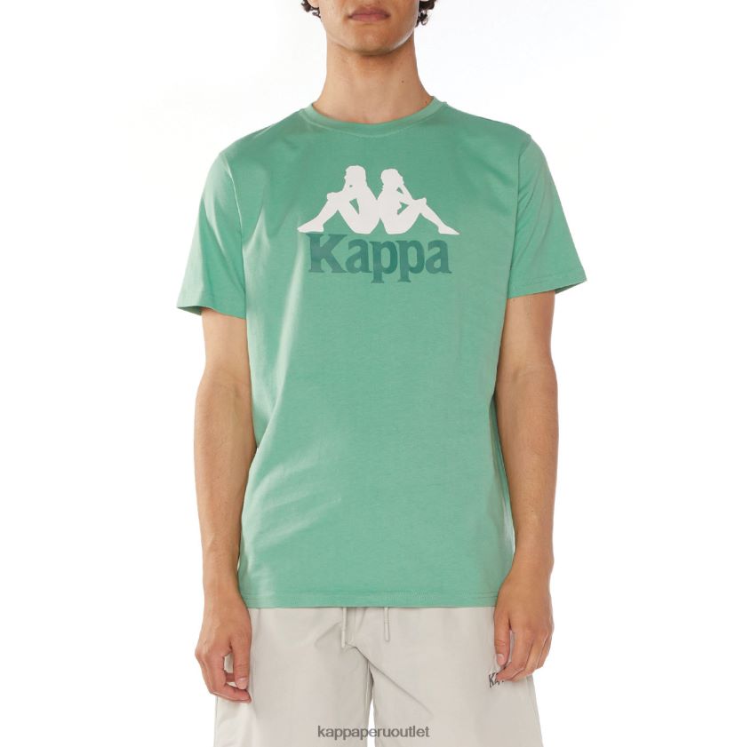 Kappa hombres camiseta estessi autentica verde 2XPNV6106