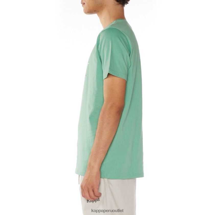 Kappa hombres camiseta estessi autentica verde 2XPNV6106