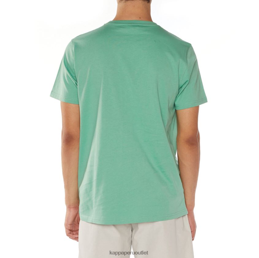 Kappa hombres camiseta estessi autentica verde 2XPNV6106