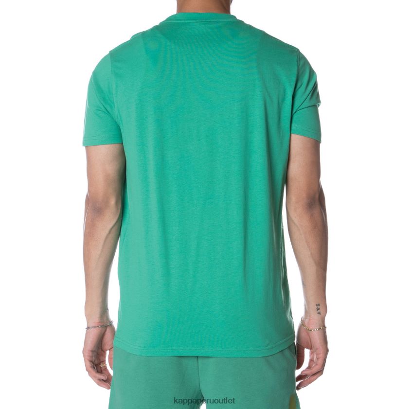 Kappa hombres camiseta estessi autentica verde 2XPNV6148