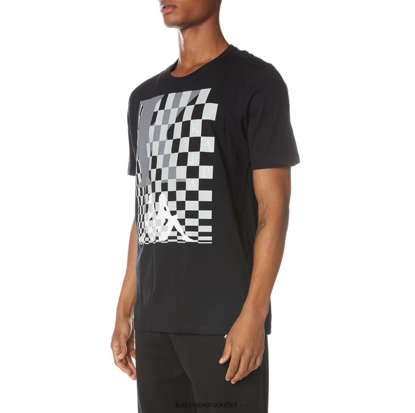 Kappa hombres camiseta finlandesa azabache negro 2XPNV6135