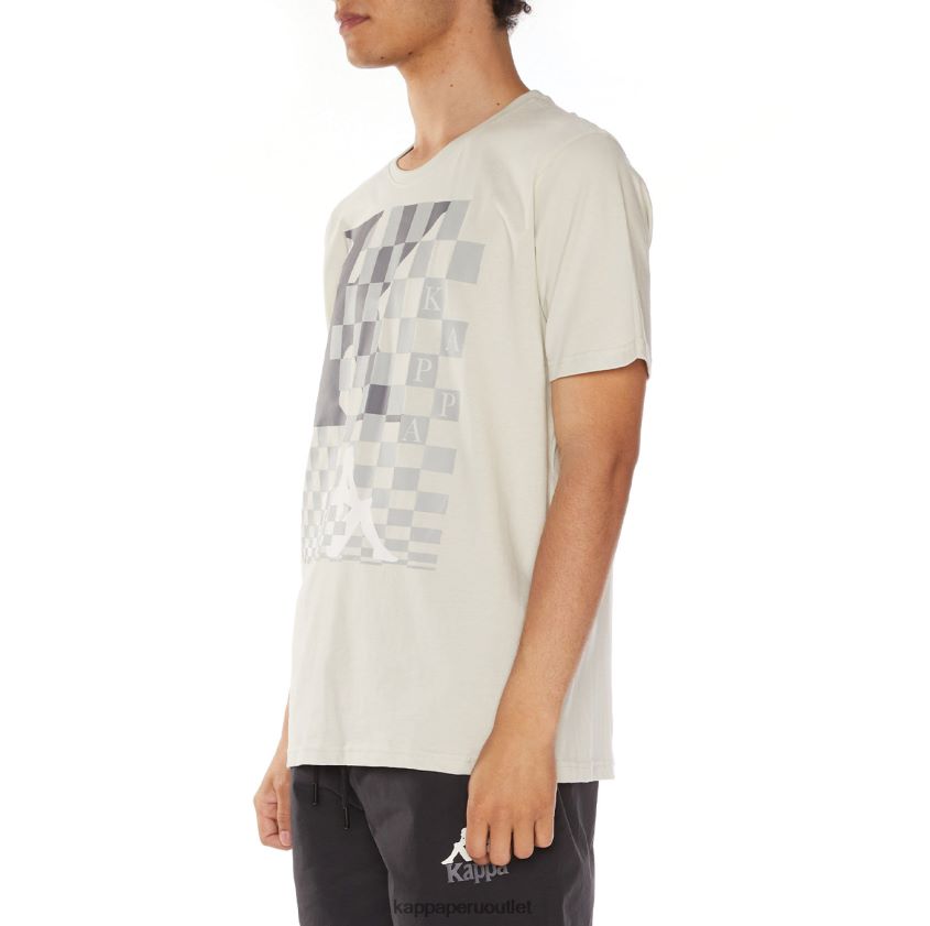 Kappa hombres camiseta finlandesa gris 2XPNV6134