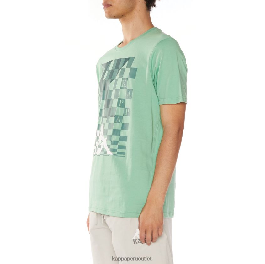 Kappa hombres camiseta finlandesa verde 2XPNV6112