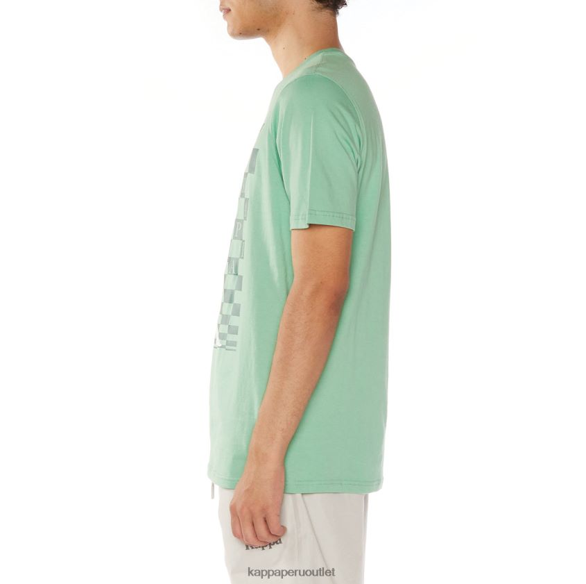 Kappa hombres camiseta finlandesa verde 2XPNV6112