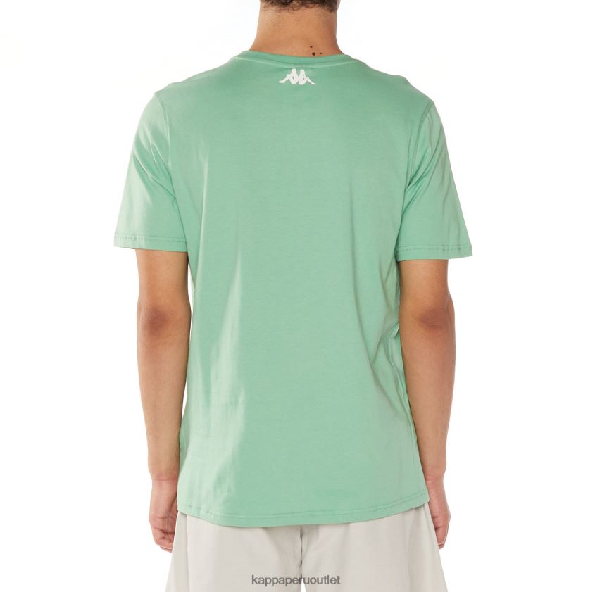 Kappa hombres camiseta finlandesa verde 2XPNV6112