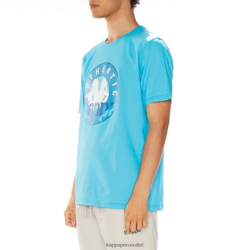 Kappa hombres camiseta isla turquesa 2XPNV6138