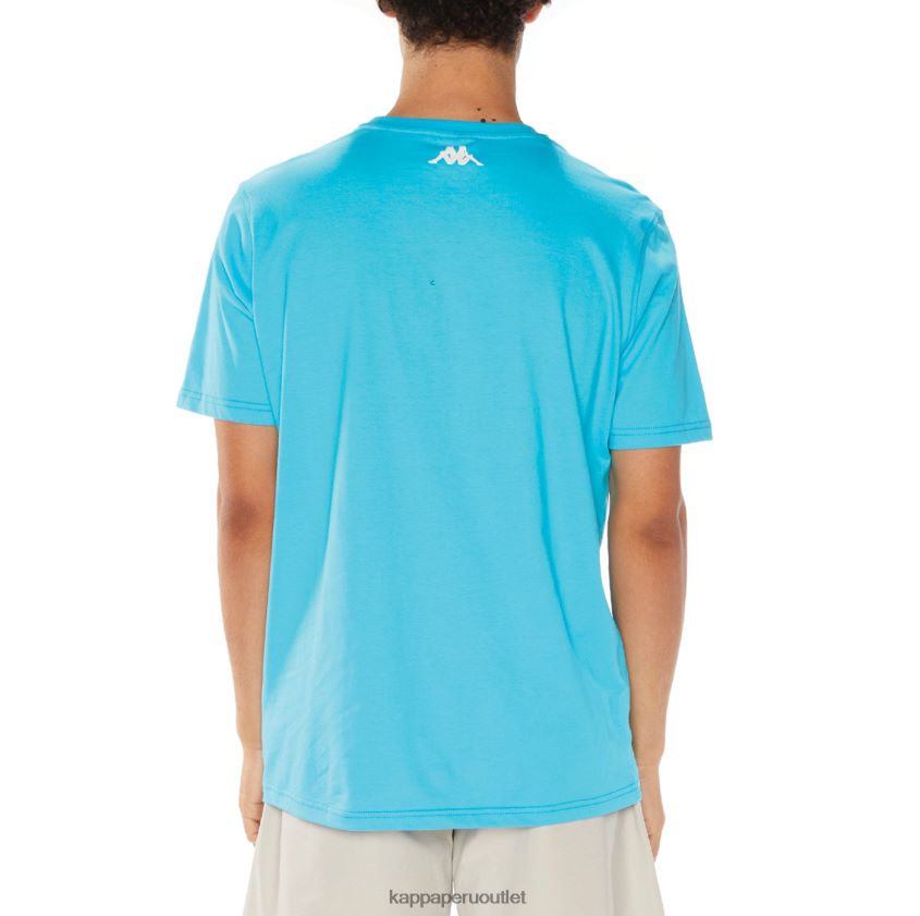Kappa hombres camiseta isla turquesa 2XPNV6138