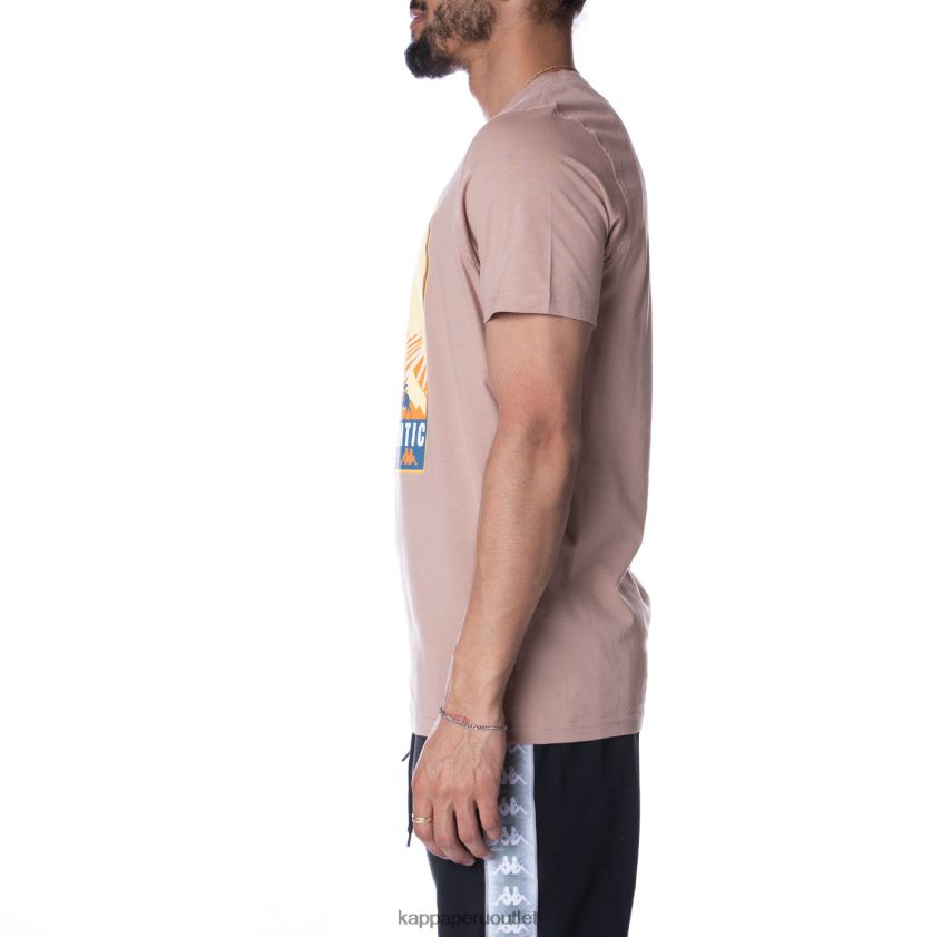 Kappa hombres camiseta osiris autentica beige 2XPNV6167
