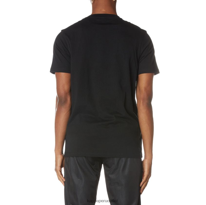 Kappa hombres camiseta osiris autentica negro azabache 2XPNV6163