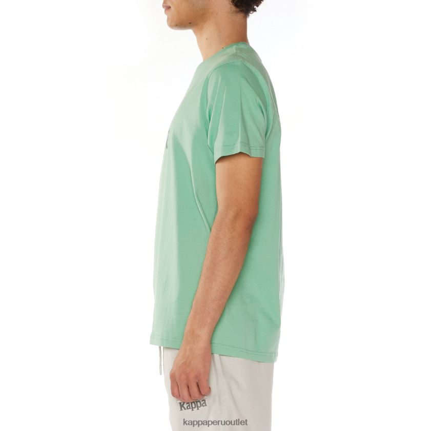 Kappa hombres camiseta runis autentica verde 2XPNV6108