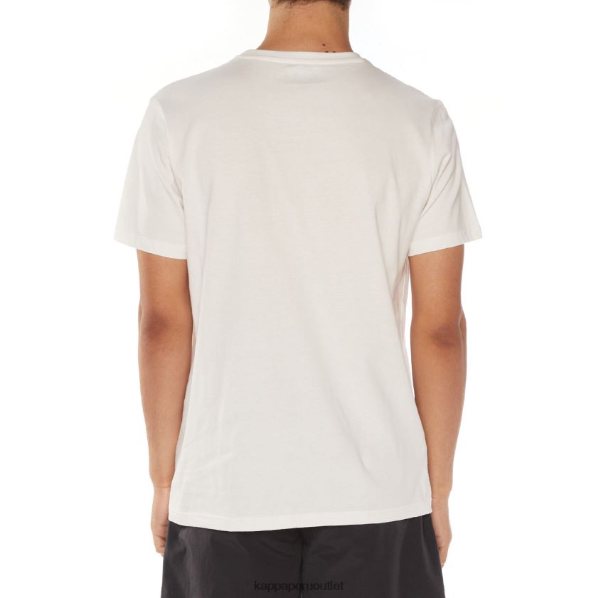 Kappa hombres camiseta salvia blanco 2XPNV6118