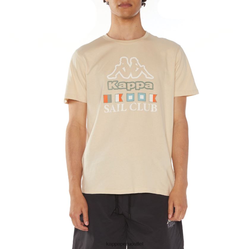 Kappa hombres camiseta temi beige 2XPNV6120