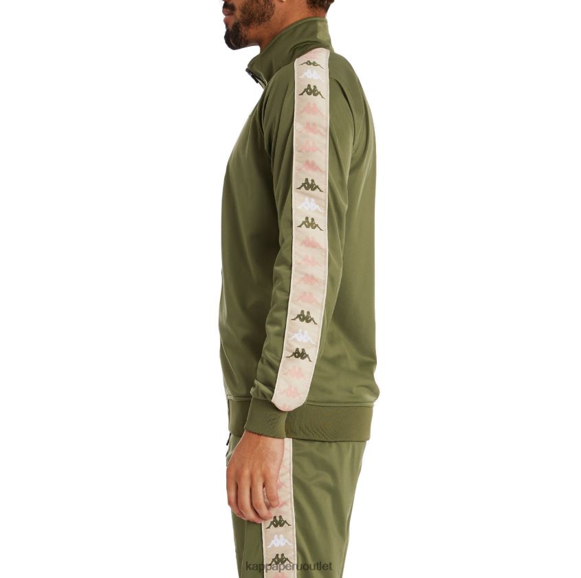 Kappa hombres chaqueta deportiva 222 banda dullo 2 aceituna verde 2XPNV68