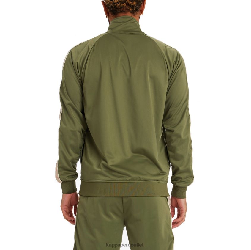 Kappa hombres chaqueta deportiva 222 banda dullo 2 aceituna verde 2XPNV68