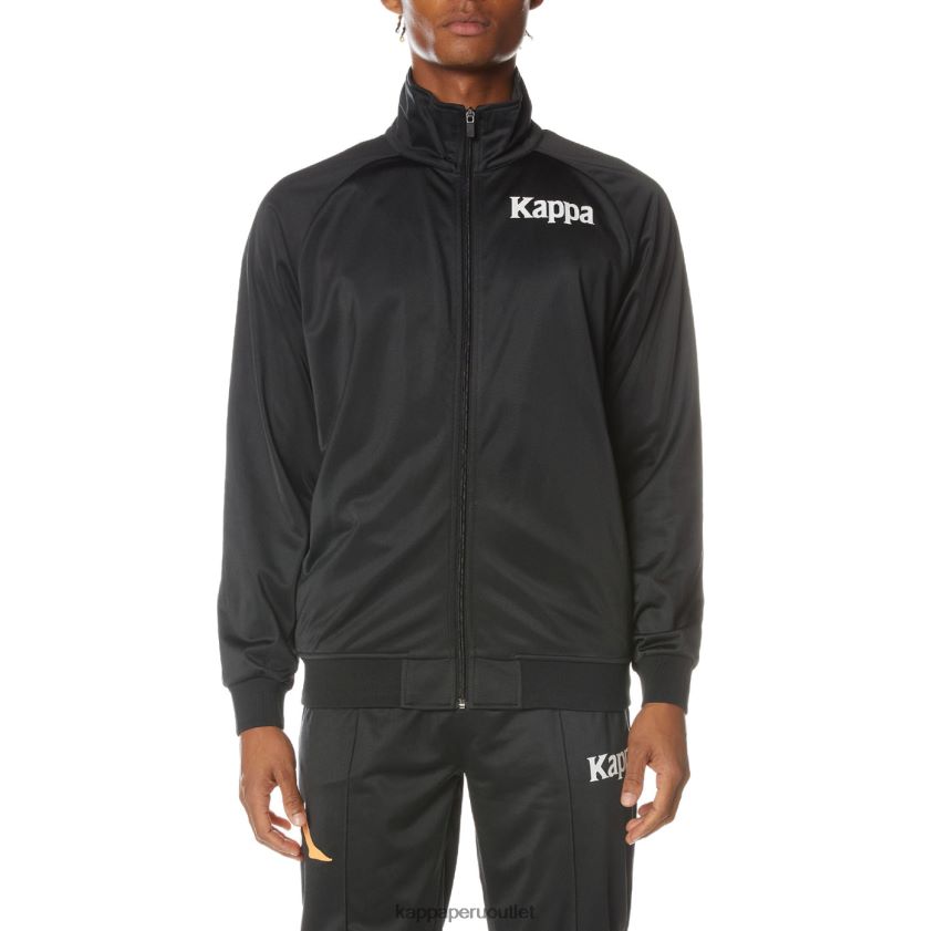 Kappa hombres chaqueta deportiva angost auténtica negro azabache 2XPNV62