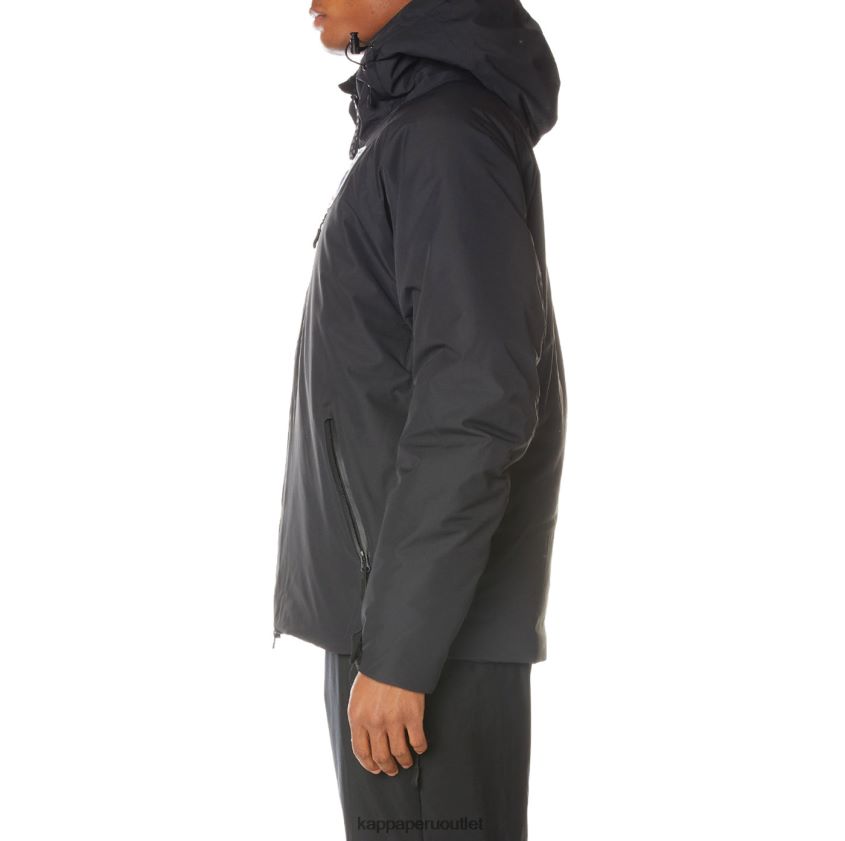 Kappa hombres 6cento 686b chaqueta de esquí estadounidense negro 2XPNV680