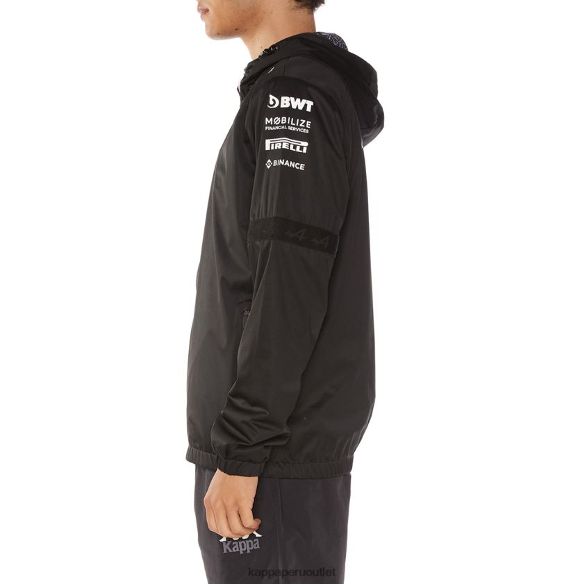 Kappa hombres chaqueta alpina arafi f1 negro 2XPNV677