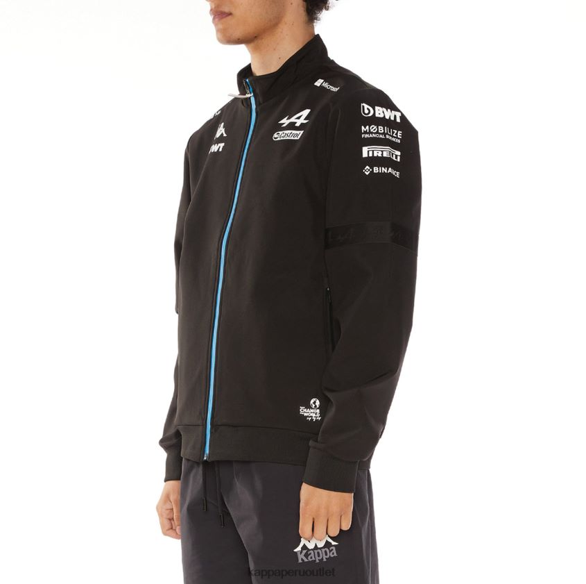 Kappa hombres chaqueta alpina f1 ambacy negro 2XPNV676