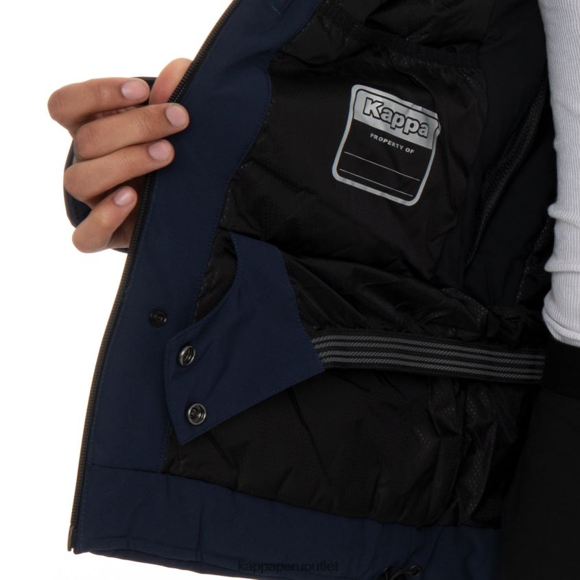 Kappa hombres chaqueta de esquí 6cento 606 azul negro 2XPNV682