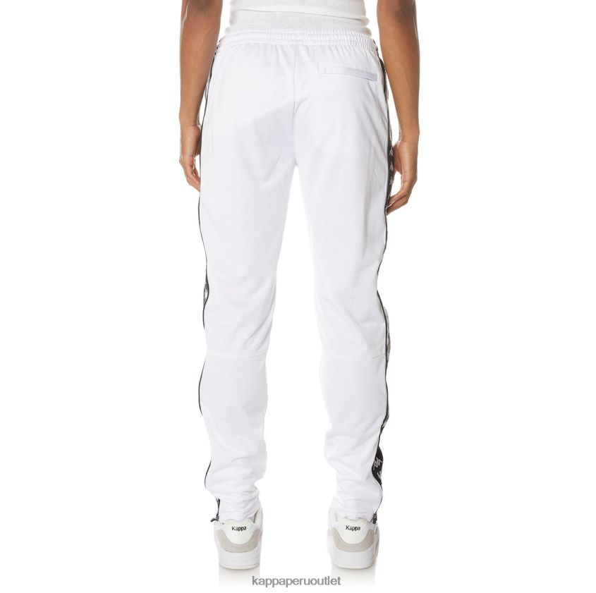 Kappa hombres pantalones deportivos 222 banda aderno blanco 2XPNV632