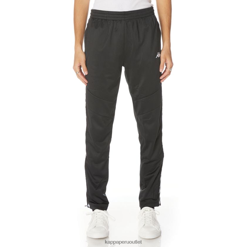Kappa hombres pantalones deportivos 222 banda aderno negro 2XPNV630