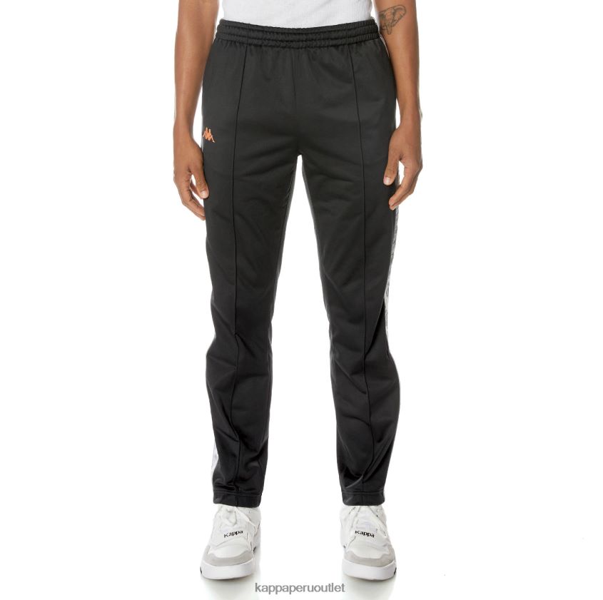Kappa hombres pantalones deportivos 222 banda king negro azabache 2XPNV618