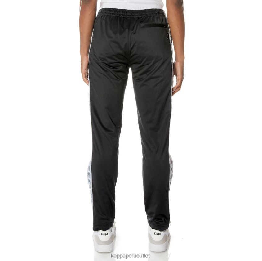 Kappa hombres pantalones deportivos 222 banda king negro azabache 2XPNV618