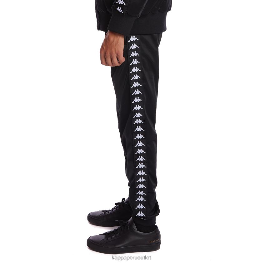 Kappa hombres pantalones deportivos 222 banda rastoriazz negro 2XPNV636