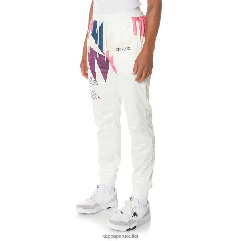 Kappa hombres pantalones deportivos con logo blanco 2XPNV622