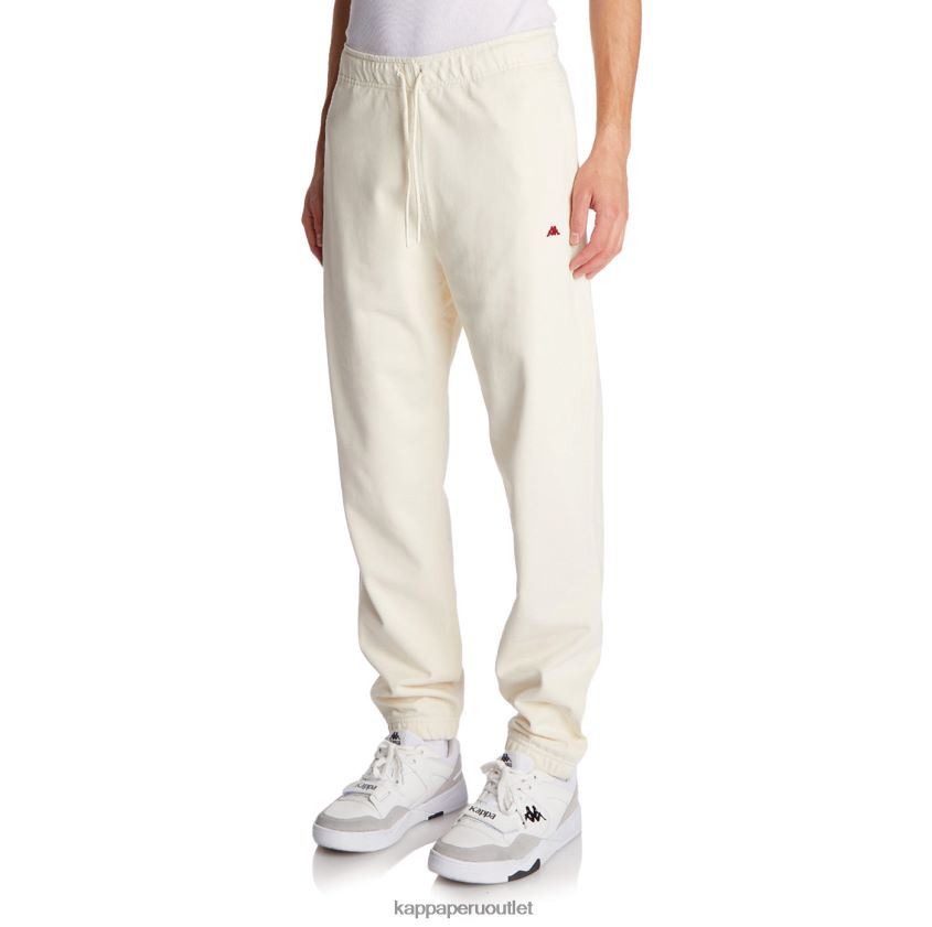 Kappa hombres bata giovani aurion pantalones deportivos crema 2XPNV669