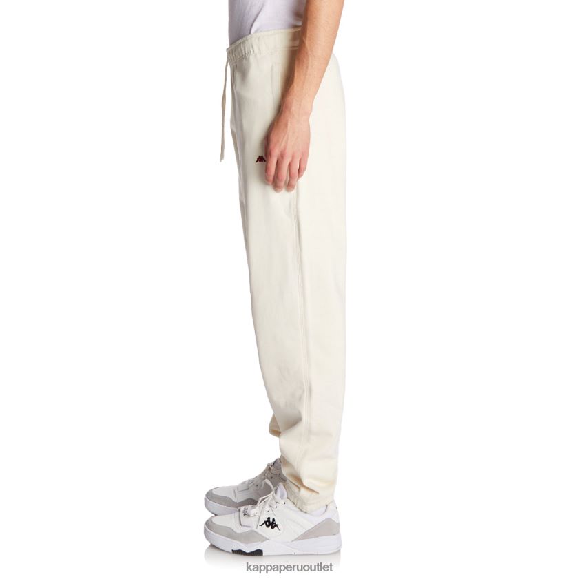Kappa hombres bata giovani aurion pantalones deportivos crema 2XPNV669