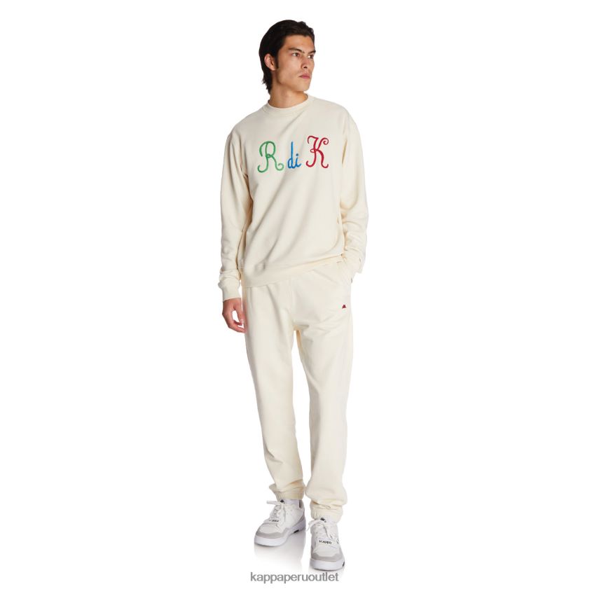 Kappa hombres bata giovani aurion pantalones deportivos crema 2XPNV669
