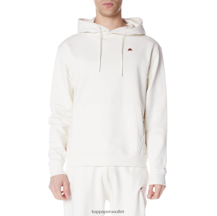 Kappa hombres bata giovani gramys sudadera con capucha crema 2XPNV648