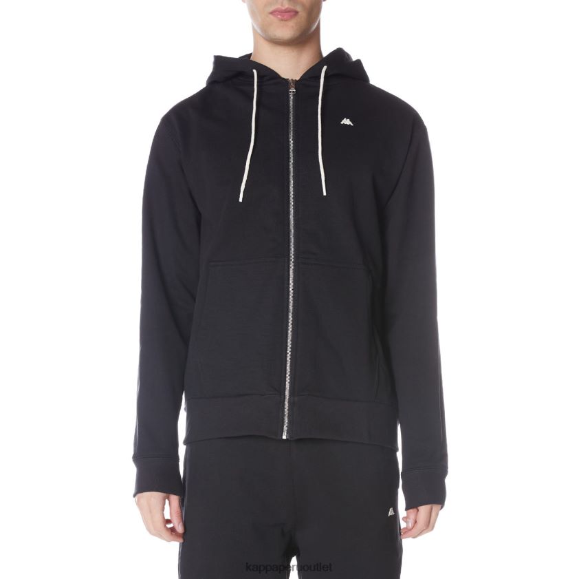 Kappa hombres sudadera robe giovani portos negro 2XPNV651
