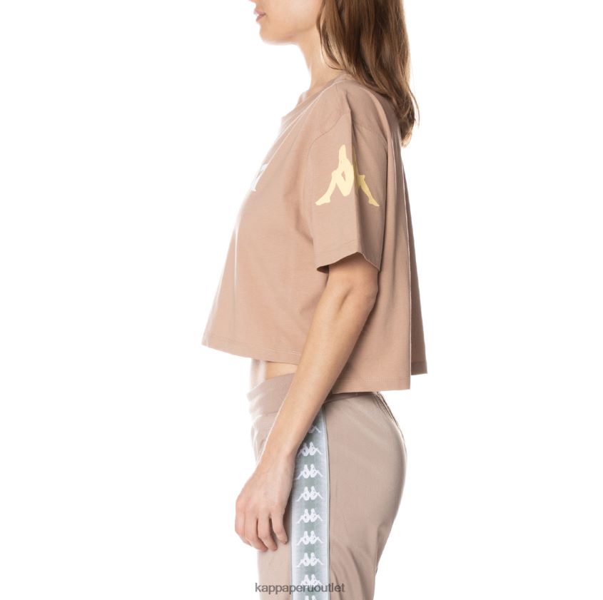 Kappa mujer camiseta autentica de leche beige 2XPNV6383