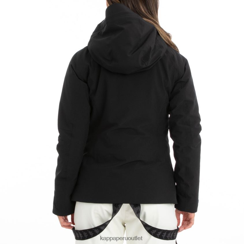 Kappa mujer chaqueta de esquí 6cento 610 negro 2XPNV6372