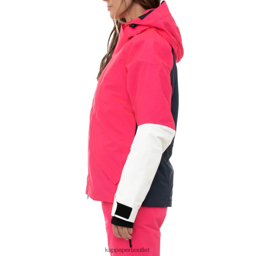 Kappa mujer chaqueta de esquí 6cento 612p azul rosado 2XPNV6373