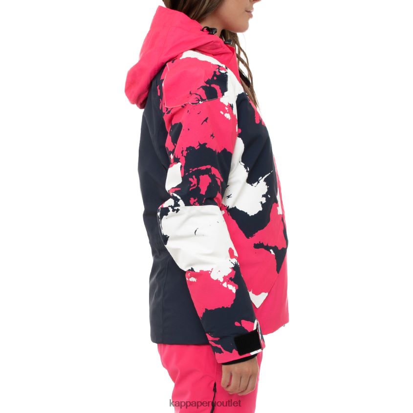Kappa mujer chaqueta de esquí 6cento 612p azul rosado 2XPNV6373