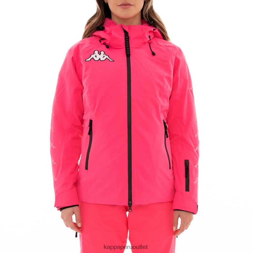 Kappa mujer chaqueta de esquí 6cento 652xb rosa 2XPNV6374