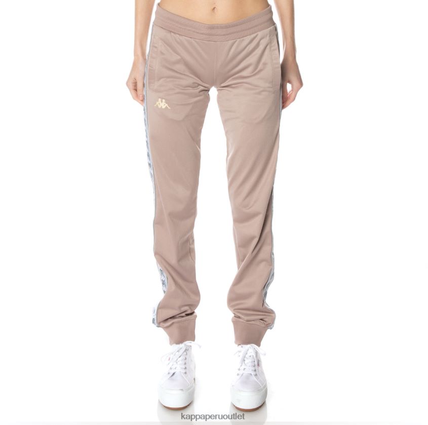 Kappa mujer pantalones deportivos 222 banda gastoria beige 2XPNV6369