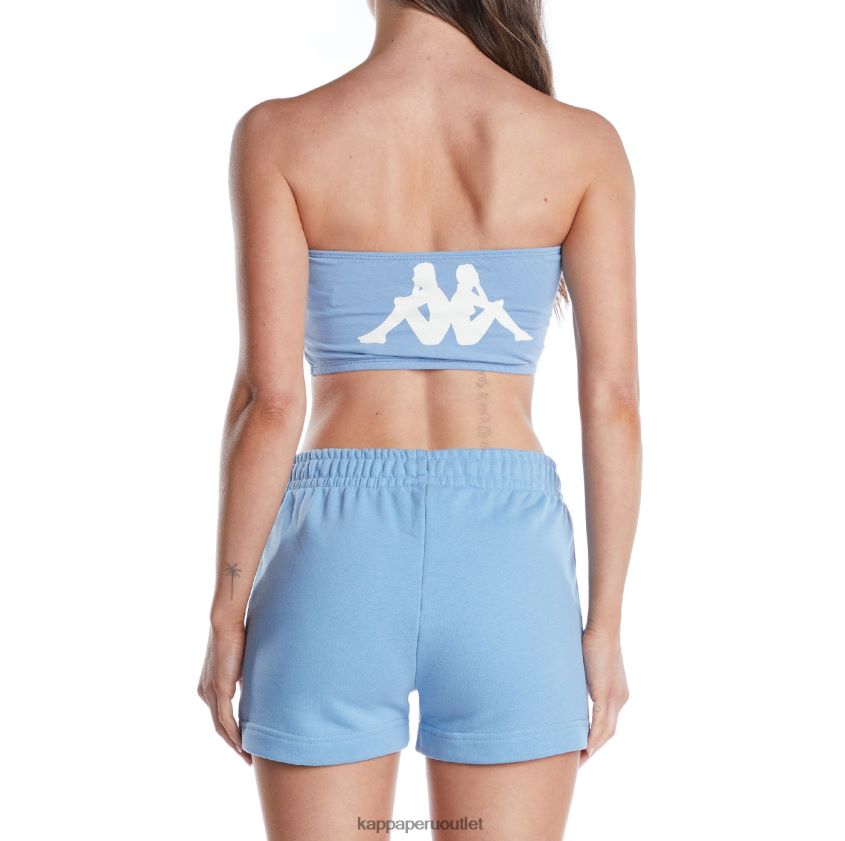 Kappa mujer auténtico bandeau ambohidratrimo arena azul claro 2XPNV6387
