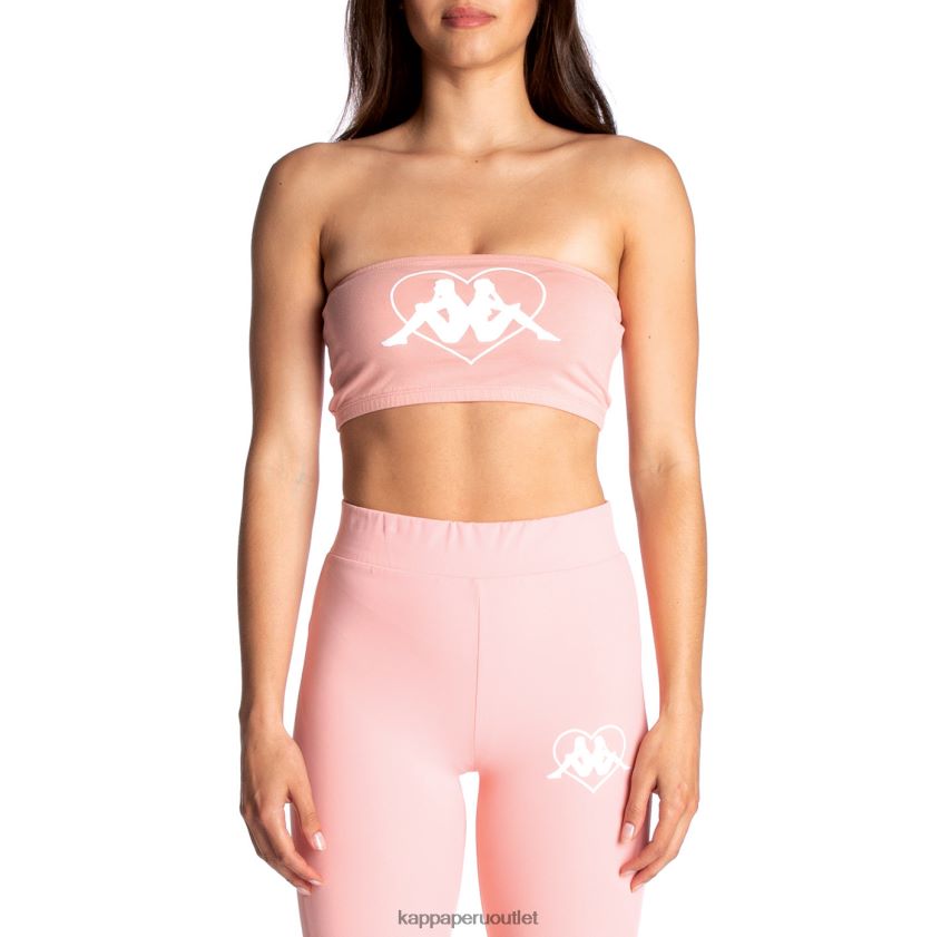 Kappa mujer auténtico bandeau koszalin rosa 2XPNV6385
