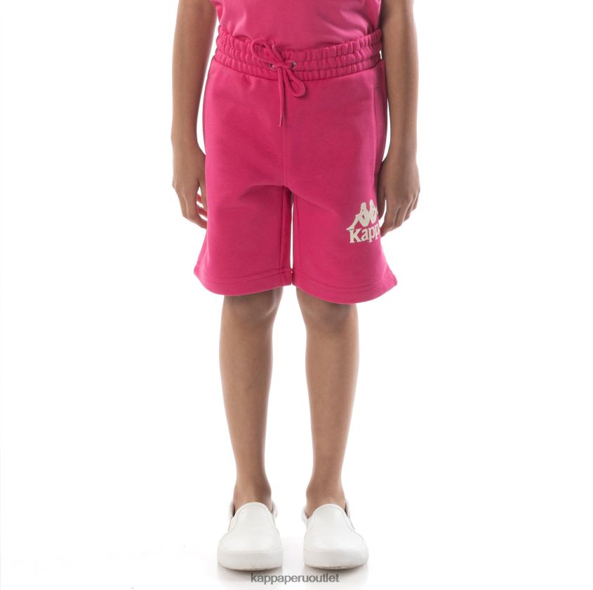Kappa niños pantalones cortos uppsala auténticos para niños arena rosa 2XPNV6799