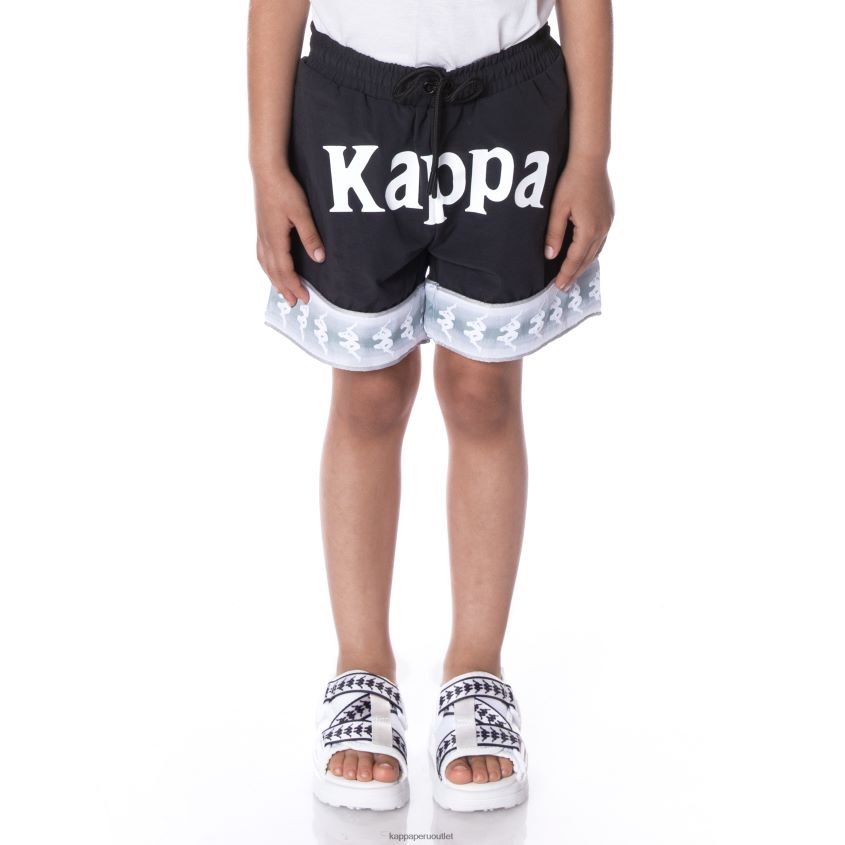 Kappa niños shorts de baño para niños 222 banda calband negro azabache 2XPNV6789