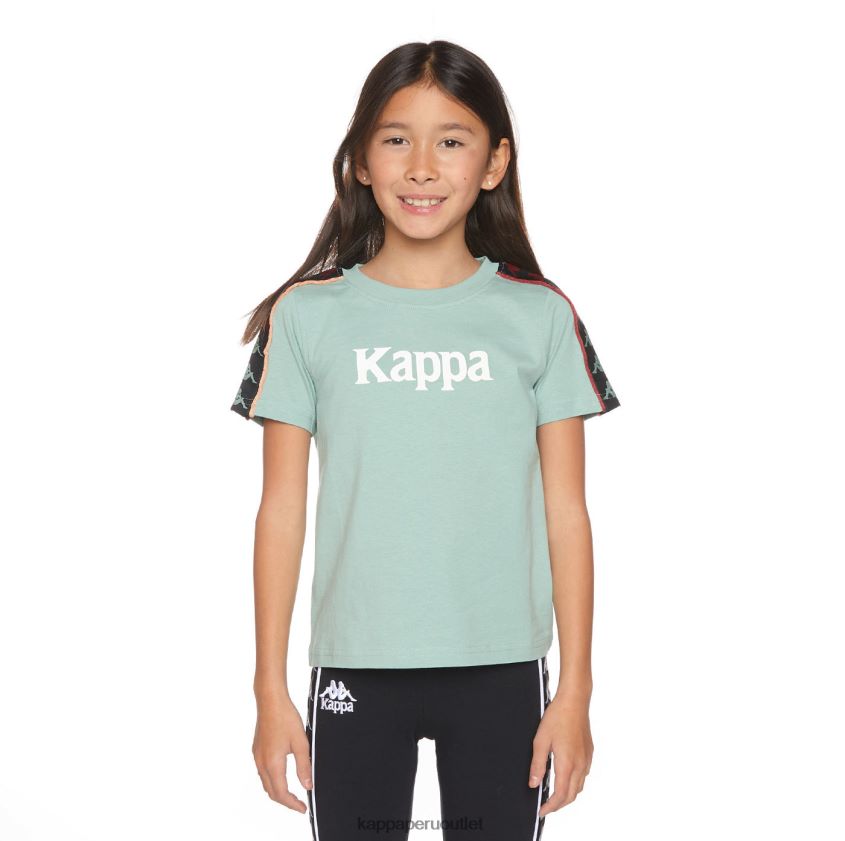 Kappa niños camiseta 222 banda mars niño naranja salvia 2XPNV6659