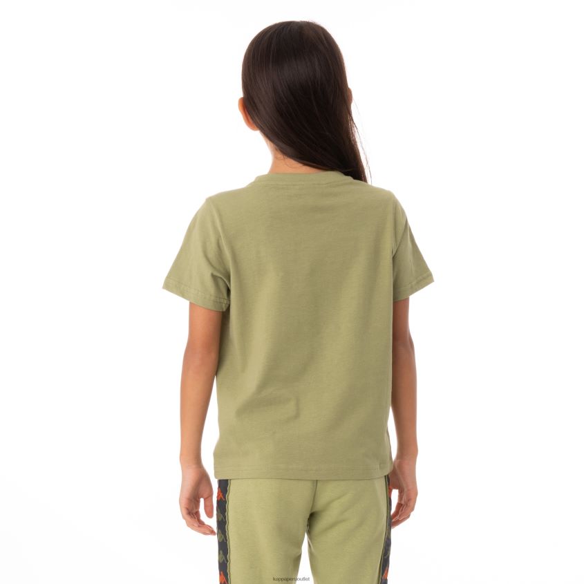 Kappa niños camiseta franker autentica niños salvia verde 2XPNV6772