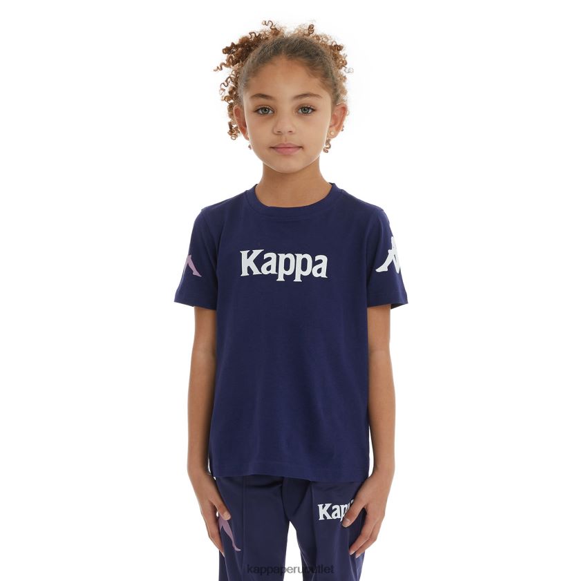Kappa niños camiseta paroo auténtica para niños Armada 2XPNV6725