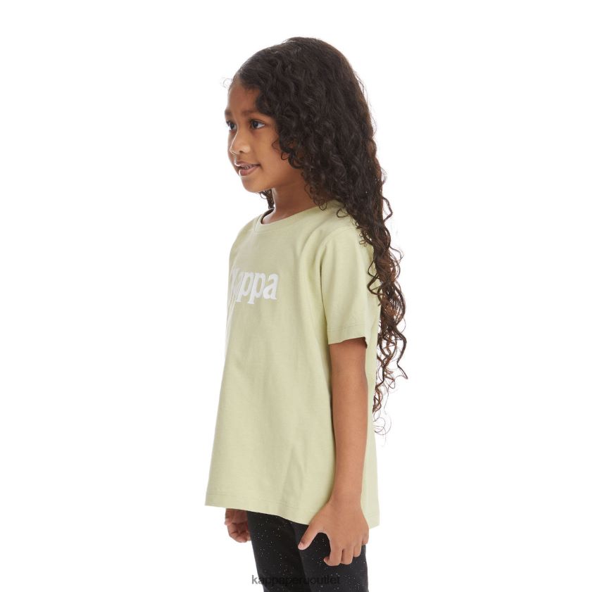 Kappa niños camiseta runis autentica para niños salvia verde 2XPNV6742