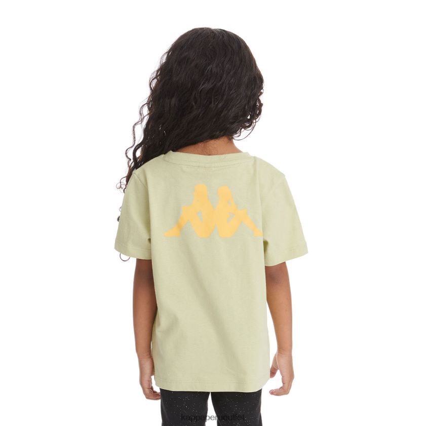 Kappa niños camiseta runis autentica para niños salvia verde 2XPNV6742