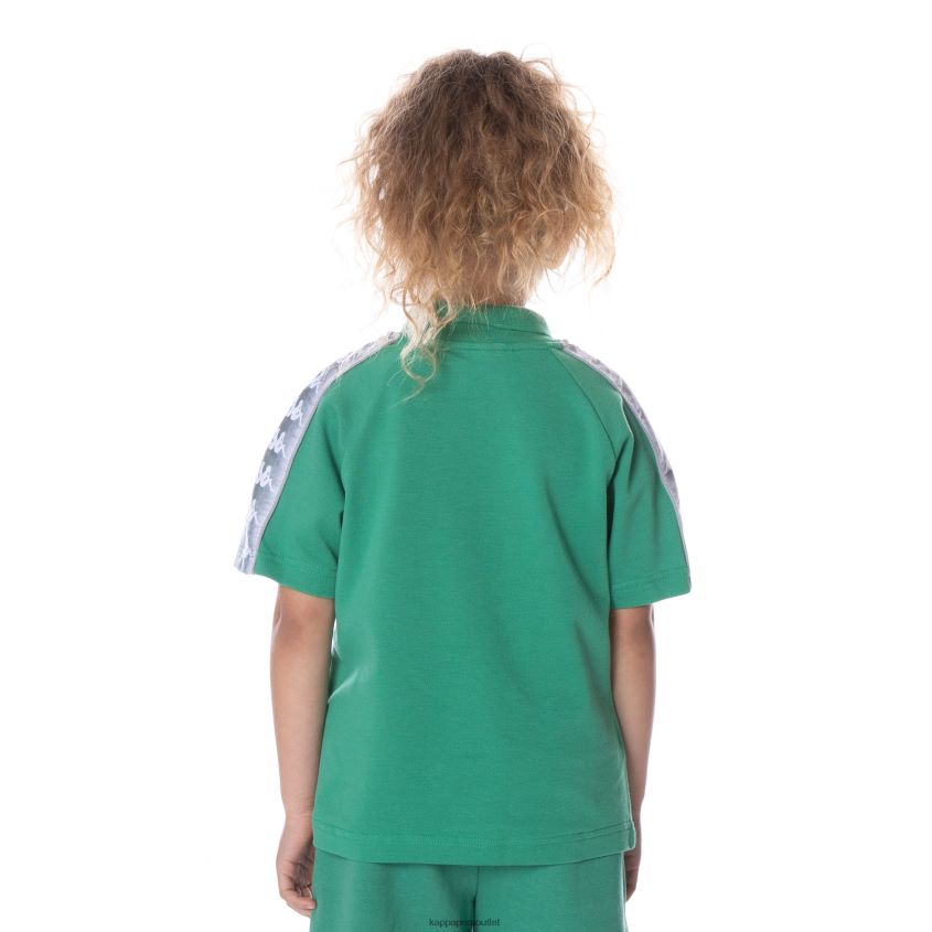 Kappa niños polo 222 banda calgar niño verde 2XPNV6652